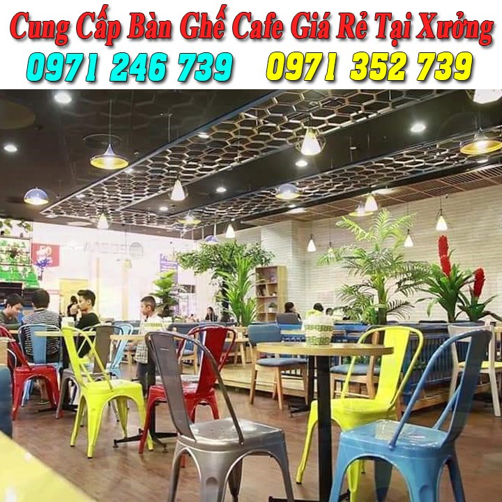 Ghế quán ăn - Ghế trà sữa cao cấp giá rẻ