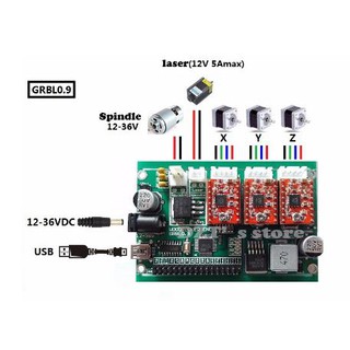 Mạch điều khiển máy CNC Mini 3 trục