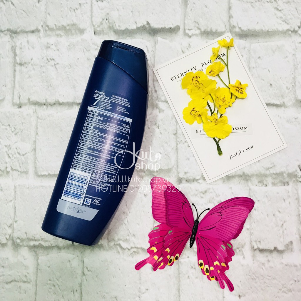 Dầu gội cho da đầu bị gàu &amp; nấm Head &amp; Shoulders Clinical Strength 400ml