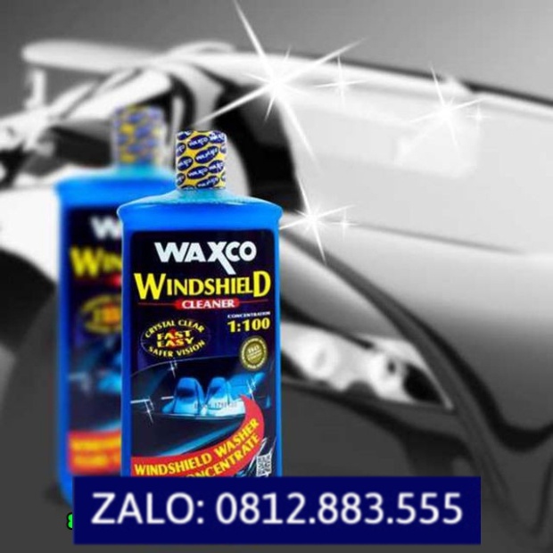 Nước rửa kính ô tô đậm đặc Waxco 500ml