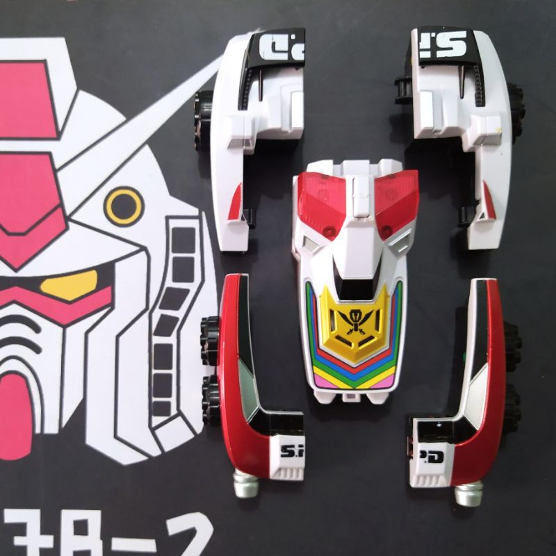 Mô hình robot siêu nhân hải tặc Kaizoku Gattai DX Gokai Bandai&lt;br&gt;2nd nobox ( không bao gồm key siêu nhân)