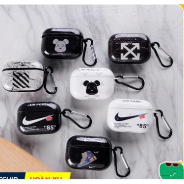 Vỏ bao airpod pro - Case airpod pro IMD Sup - Kaws- Ferrari - One piece ( tặng kèm móc)