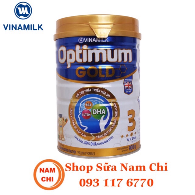 [XẢ KHO] Sữa Bột Optimum Gold 3 900g