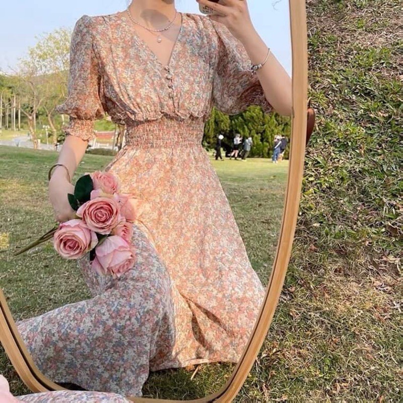 váy hoa nhí taobao,