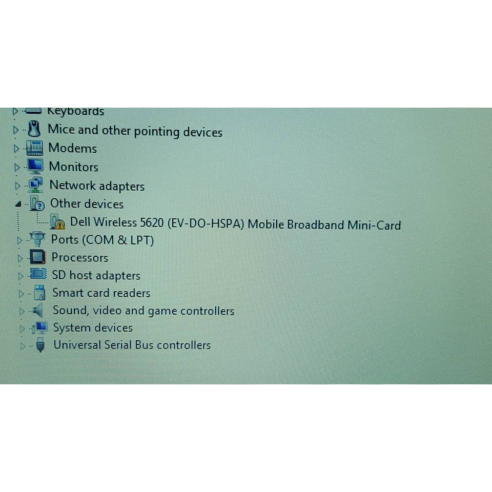 Card WWAN 3G Dell Wireless 5620 Gobi 2000 dùng cho laptop Dell E4310 - E6410 - E6510 - E6420 - E6520