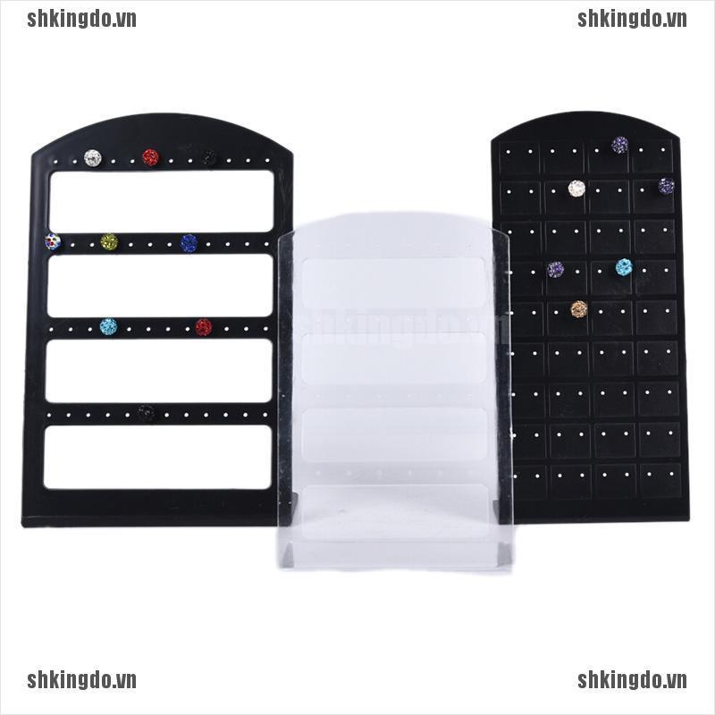 Giá trưng bày trang sức 24 / 48 / 72 lỗ bằng nhựa tiện lợi đa năng