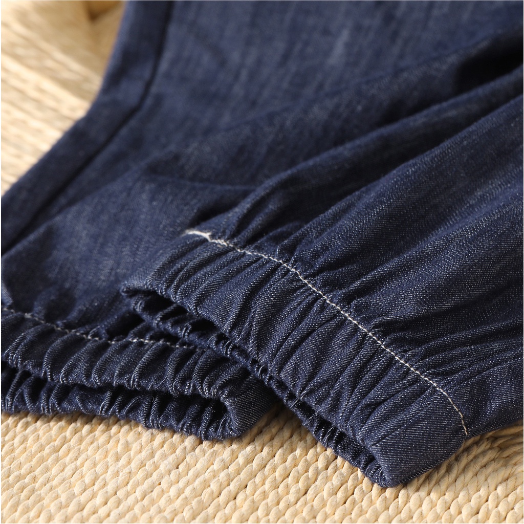 Quần Jean Nam Kiểu Dáng Baggy Cạp Chun Dây Rút Mặc Thoải Mái Dễ Chịu Hợp Đi Làm Đi Chơi Hình Ảnh + Video