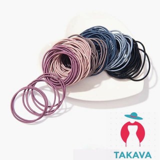 SÉT 100 SỢ THUN CỘT TÓC TT01