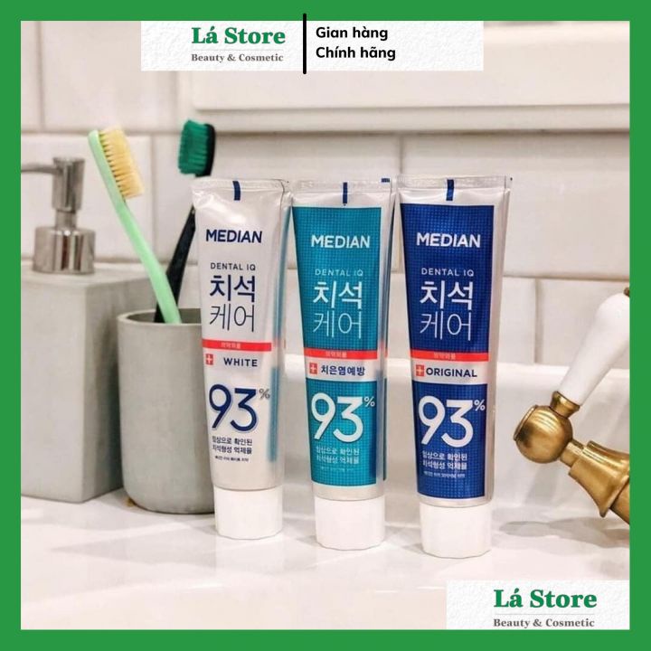 Kem đánh răng MEDIAN 93% Toothpaste Hàn Quốc 120g