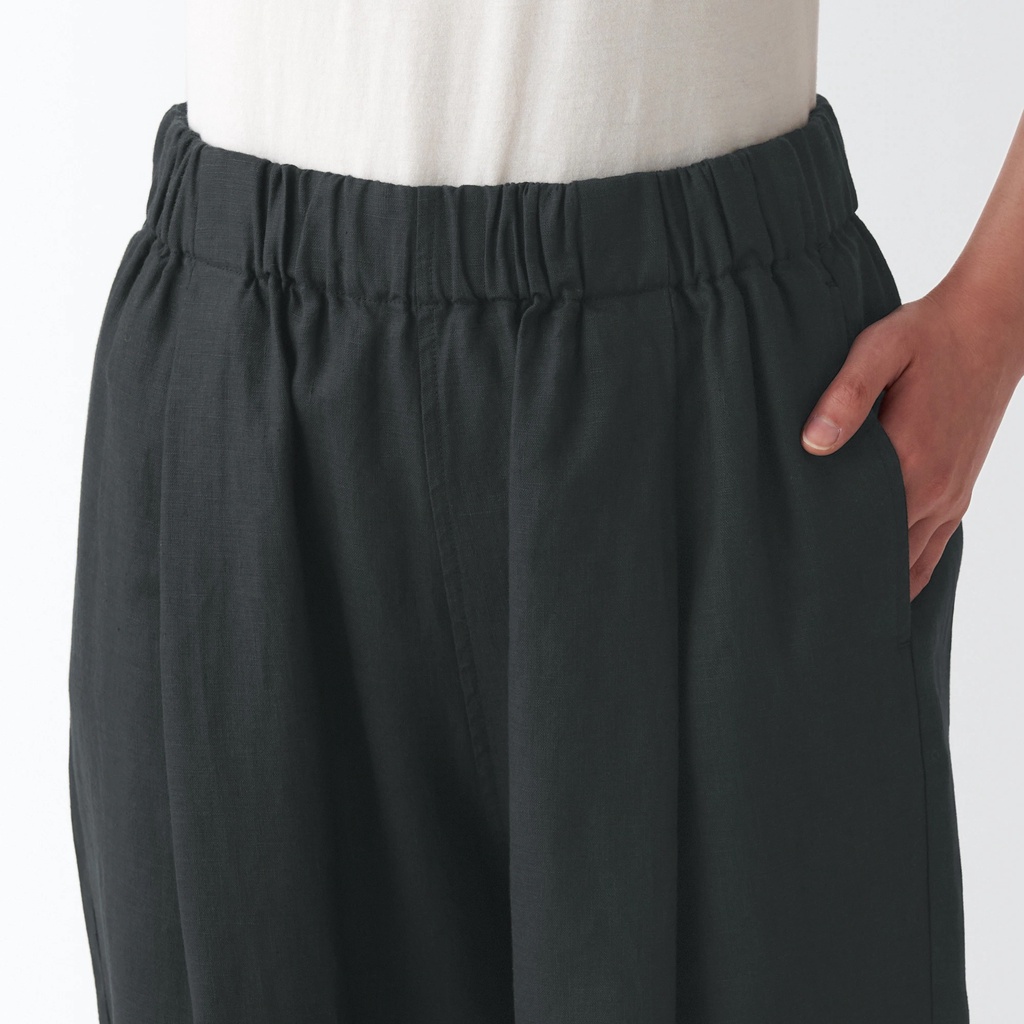 Muji Quần Ống Túm French Linen