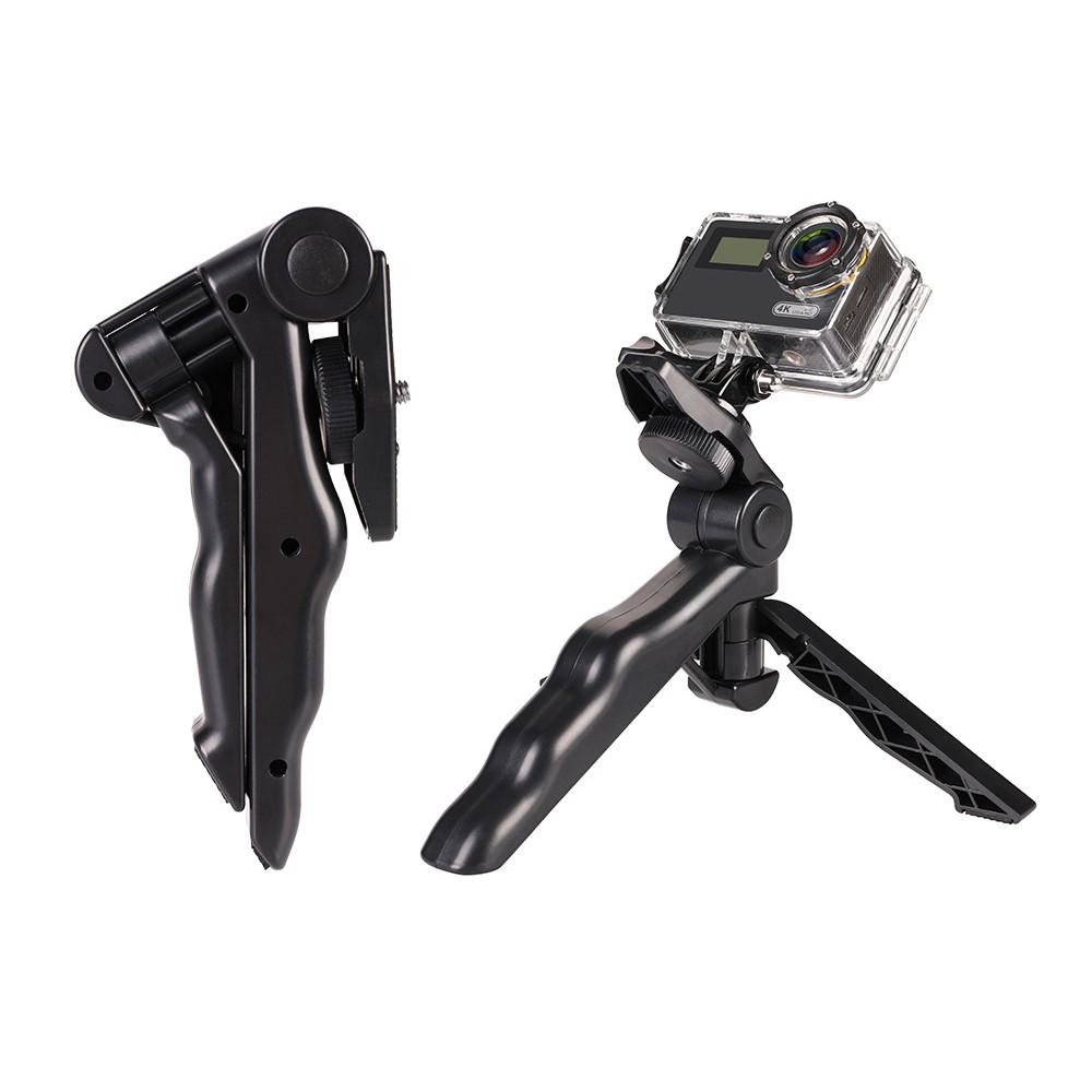 Tripod mini giá đỡ 3 chân đa năng có thể gấp gọn hỗ trợ điện thoại và gopro tặng kẹp điện thoại