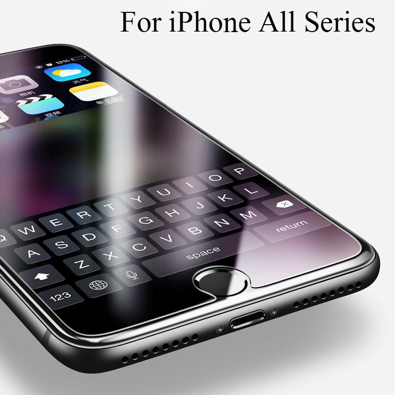 Kính cường lực cho màn hình điện thoại iPhone 4 4s 5 5s SE 6 6s 7 8 Plus