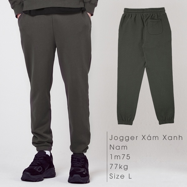 Quần Jogger Thun Nam Unisex Bo Chun Dáng Thể Thao suông nam nữ nỉ cao cấp da cá dầy dặn Chính Hãng MVR&amp;AKI Localbrand