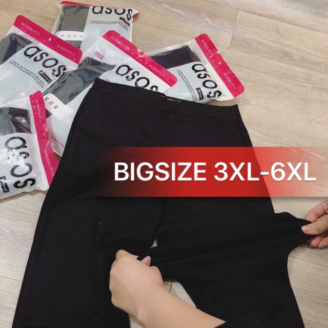 Quần Legging nâng mông túi zip _ BIGSIZE (60-75kg)