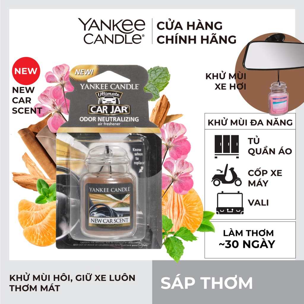 Sáp thơm xe Yankee Candle - New Car Scent