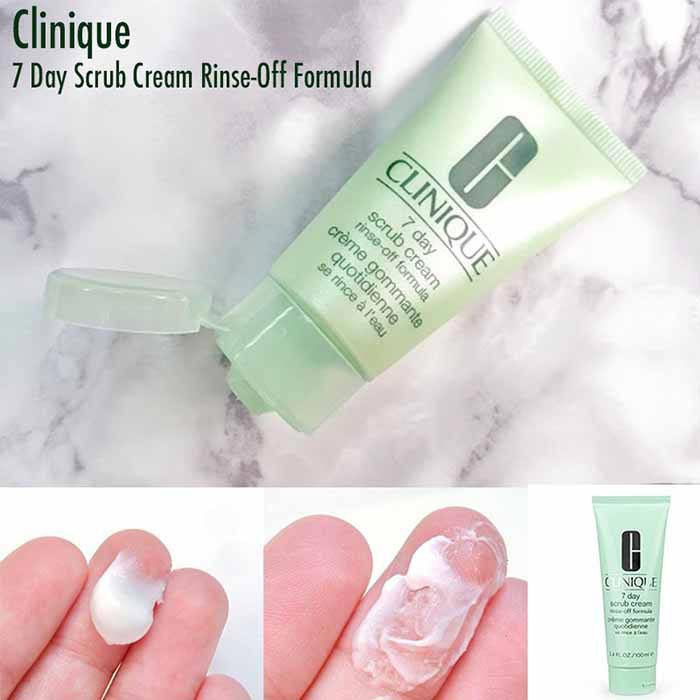 [CHÍNH HÃNG] Tẩy tế bào chết Clinique 7 Day Scrub Cream 30ml unbox