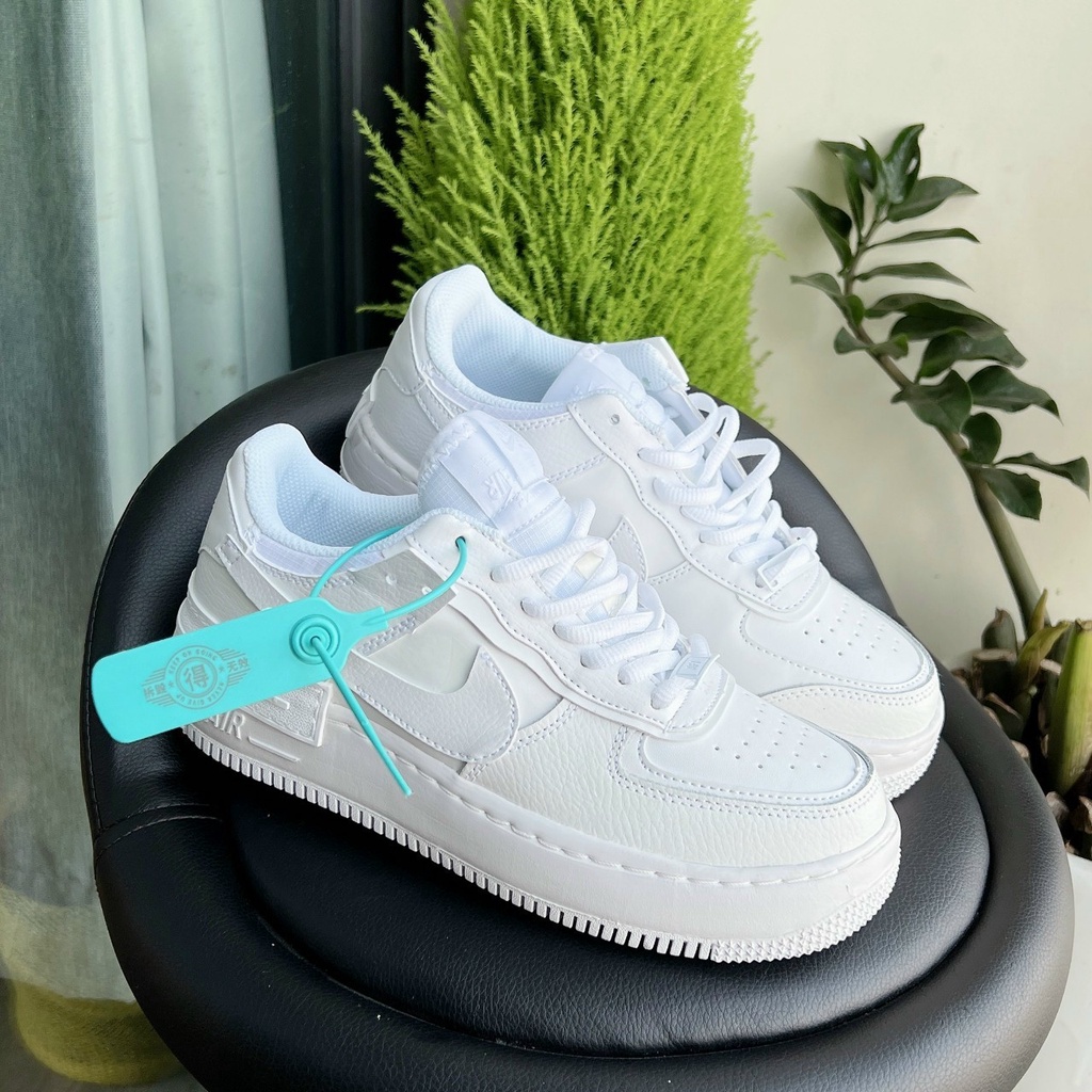 GIÀY AF1 SHADOW TRẮNG SIÊU NHẸ HÀNG CAO CẤP FULL BOX FREE SHIP