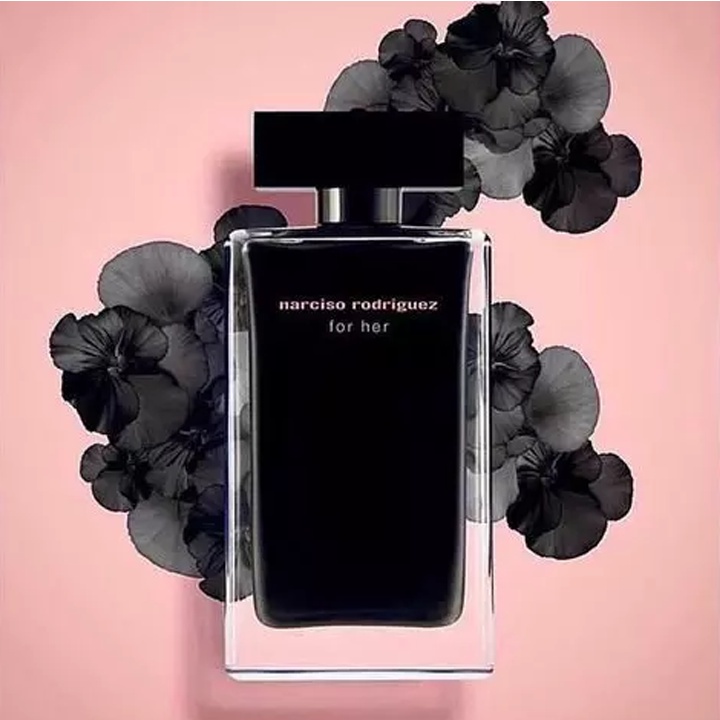 Nước hoa nữ Narciso Rodriguez For Her Pure Musc Noir Rose EDP 100ml 4 mùi, Nar Hồng, Trắng, Đen, Cam gợi cảm tinh tế