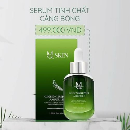 Serum Căng Bóng Nhân Sâm Mq mẫu mới đẹp da