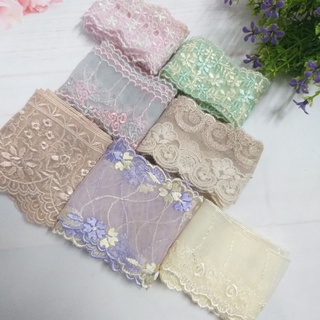 Ren lưới thêu trang trí , size 4.5cm đến 7.5cm