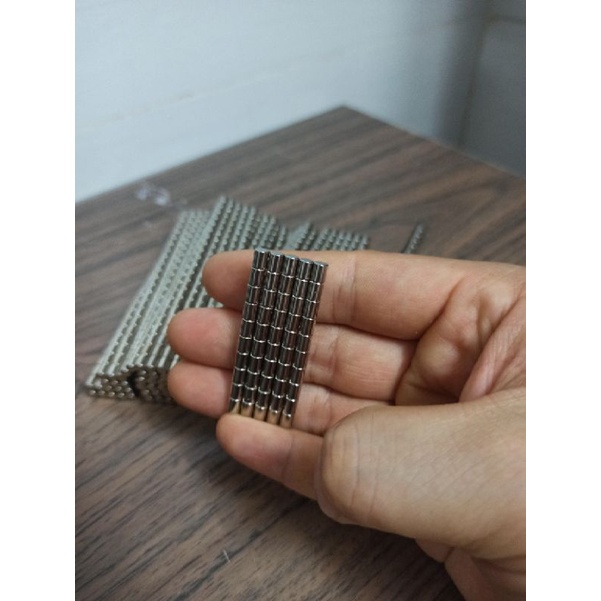 Combo 100 viên nam châm nhỏ phi 4x5mm lực hút siêu mạnh