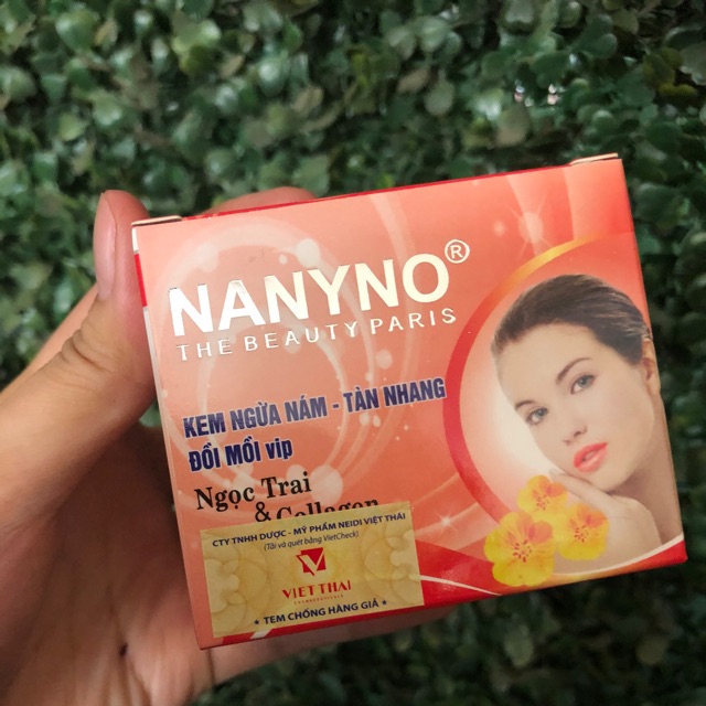 Kem dưỡng trắng Ngừa tàn nhang Đồi mồi NANYNO 22g