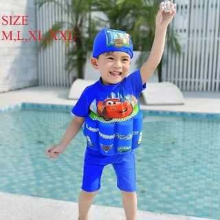 Áo phao bơi trợ nổi cho bé ( kèm mũ )