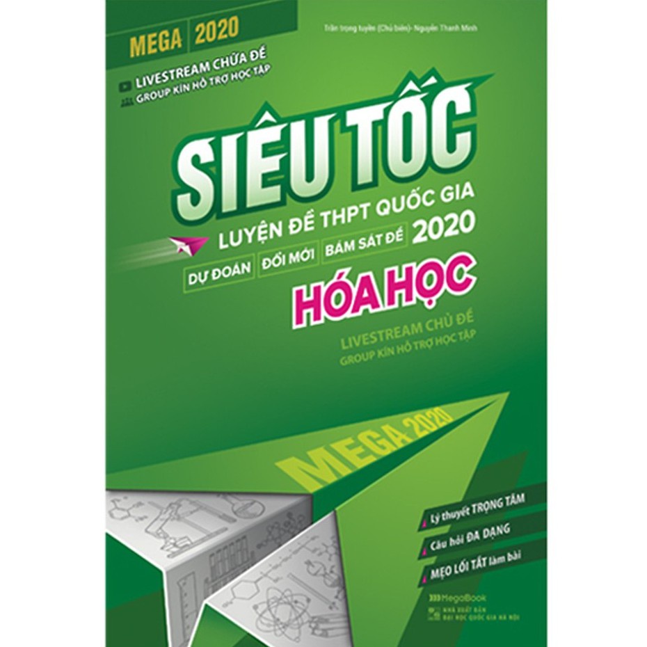Sách  Siêu tốc luyện đề THPT Quốc Gia - Hóa Học mg