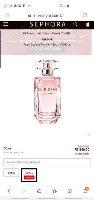 💥 Sharingperfume - Nước hoa Elie Saab Rose Coutre
