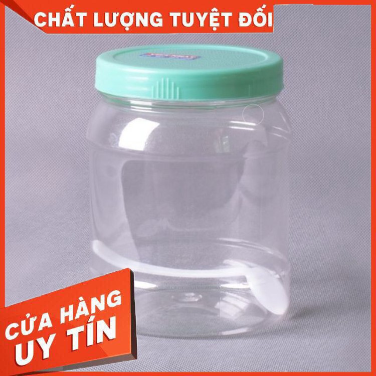 Lọ Hũ Bằng Nhựa Việt Nhật Có Nắp Đựng Thực Phẩm Sạch Giá Rẻ