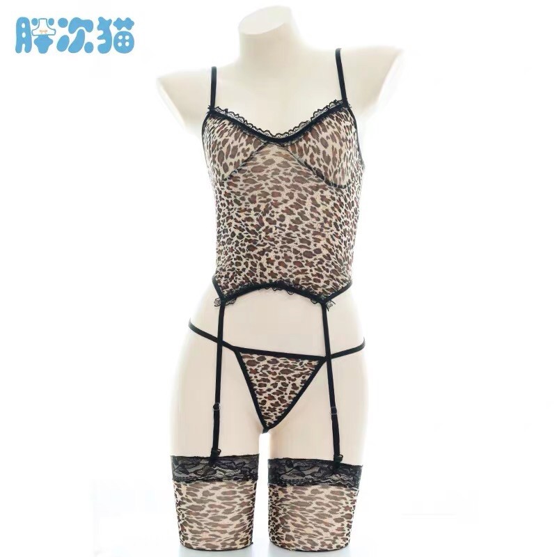 Mã FM6960 - Áo Liền Dây Kẹp Hoạ Tiết Báo - Kèm Quần Chip Gợi Cảm Cho Nữ - Đồ Lót Hoá Trang | BigBuy360 - bigbuy360.vn