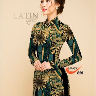 Vải áo dài lụa latin pháp