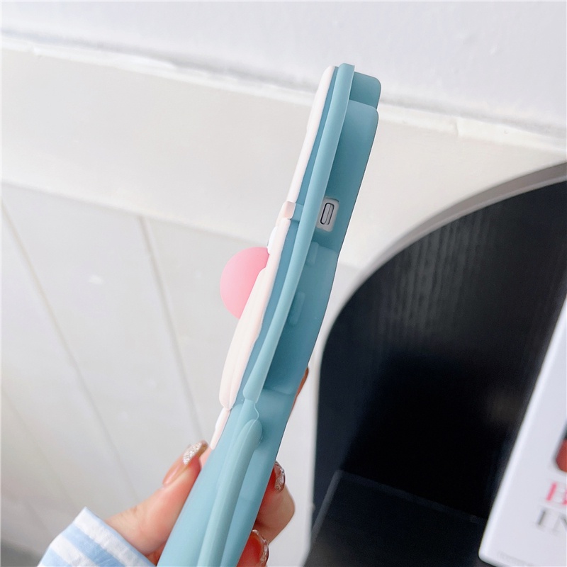 Ốp lưng iPhone chống sốc cho iphone 14 pro 13 pro max silicon mềm iphone 12 11 pro max ốp lưng in hình thỏ dễ thương