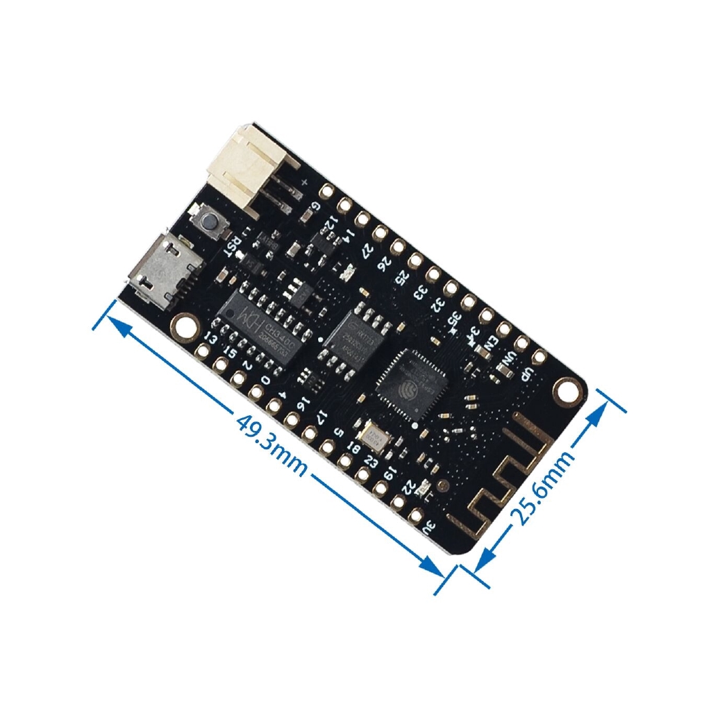 Wifi Bluetooth Development Board Antenna ESP32 ESP-32 REV1 CH340 CH340G MicroPython Micro USB Lithium Battery Interface