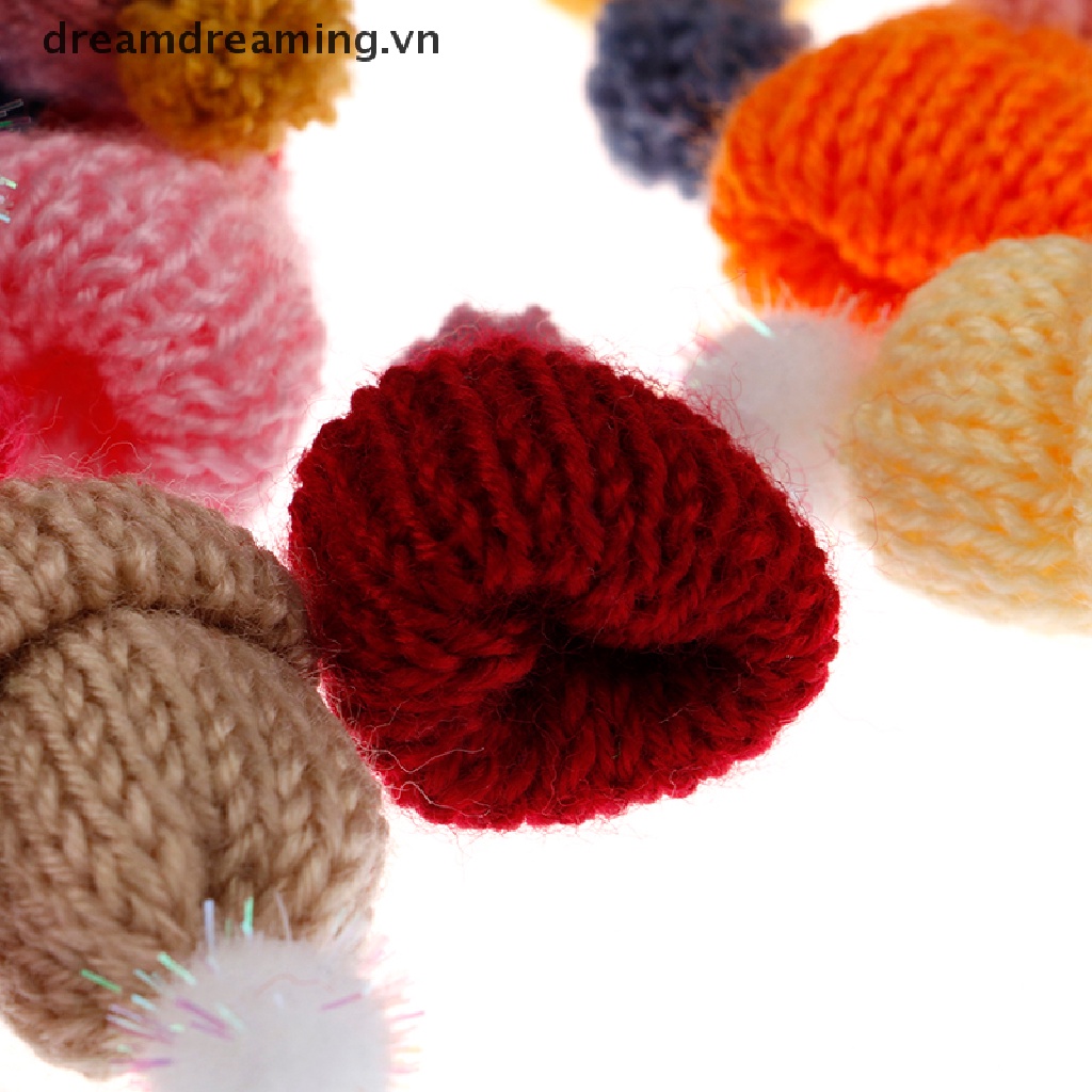 Bộ 10 Mũ Len mini 3.5CM