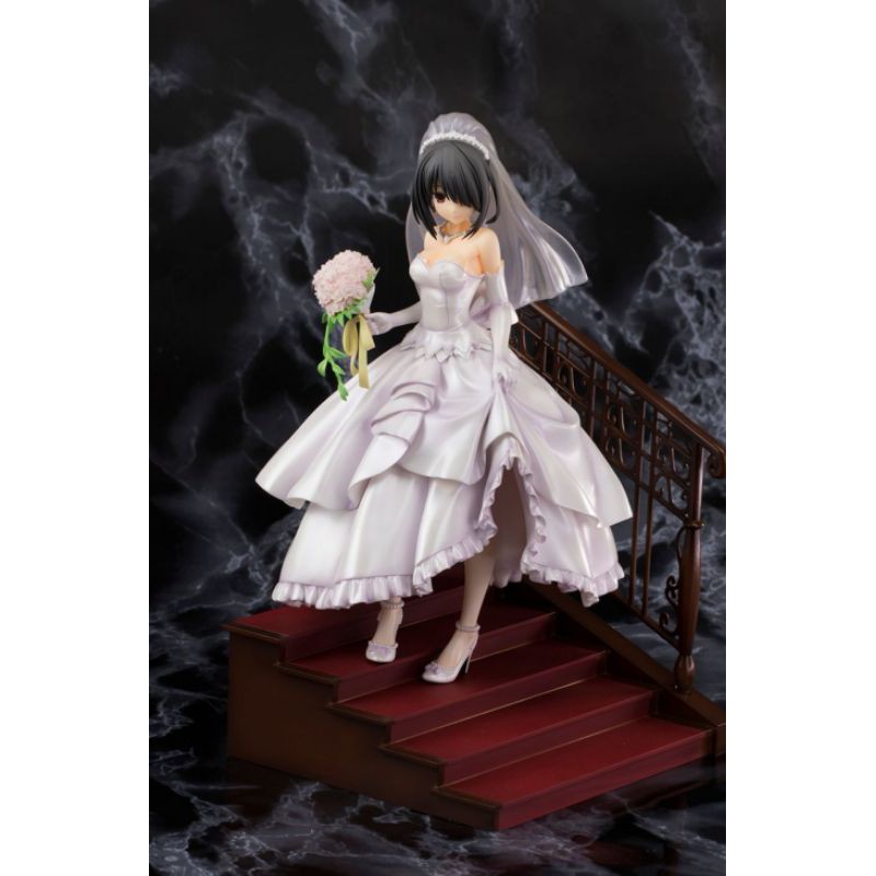 Mô hình chính hãng Pulchra Date A Live II: Kurumi Tokisaki (Wedding Version) 1: 8 Scale PVC