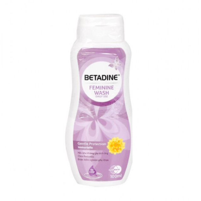 Dung dịch vệ sinh phụ nữ Betadine Gentle Protection (100ml)