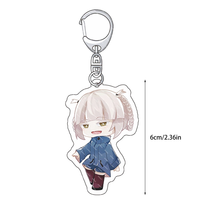 Móc Khóa Mô Hình Nhân Vật Nanakusa Nazuna Yamori Ko Kikyo Seri Hirata Nico Dễ Thương