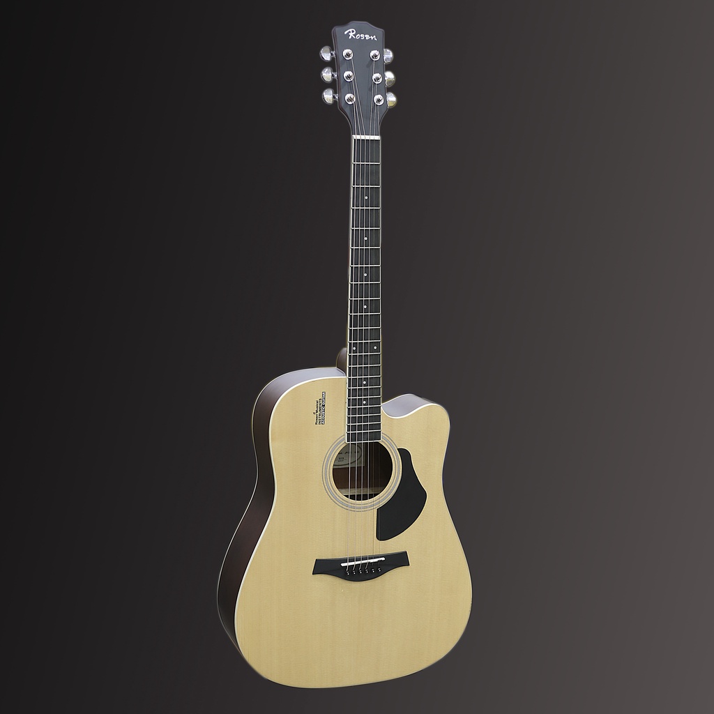 Đàn Guitar Acoustic Rosen G13NA (Gỗ Thịt-Solid top) Phân phối chính hãng, tặng kèm đầy đủ phụ kiện