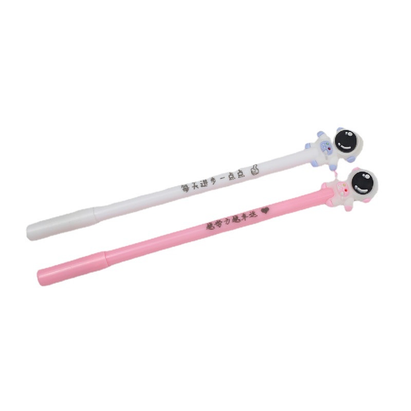 1 Bút Mực Nước Ngòi 0.5mm In Hình Phi Hành Gia Dễ Thương