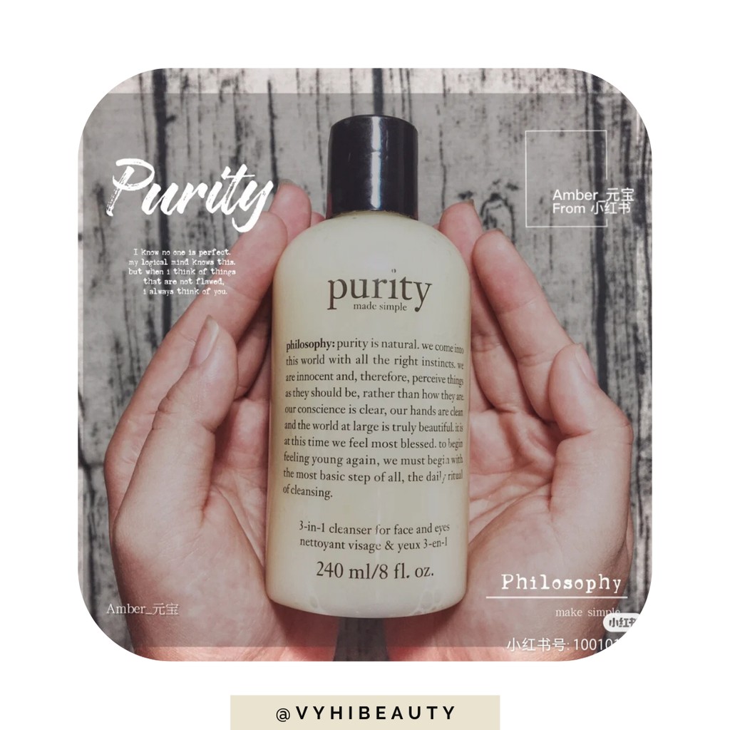 Sữa rửa mặt Philosophy Purity One Step Cleanser 240ml