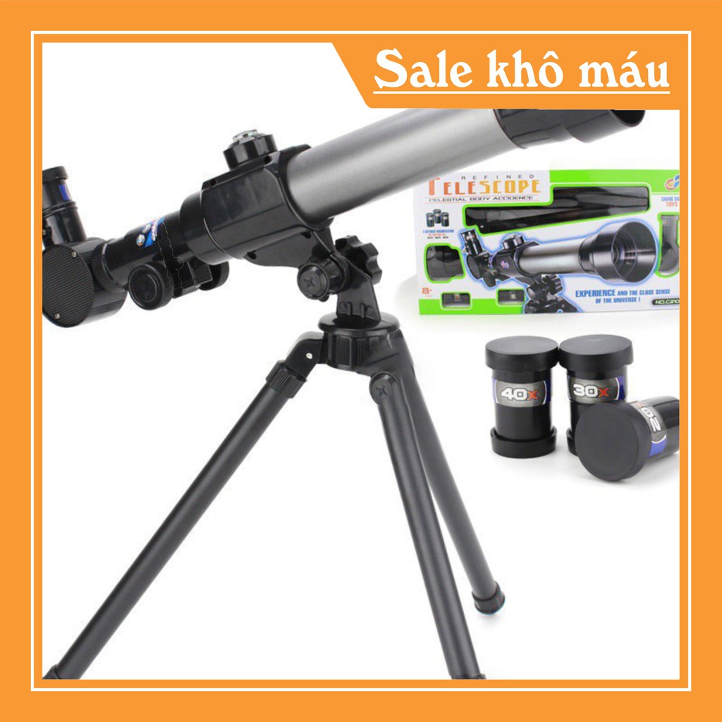 [Free ship từ 150k] Kính thiên văn Telescope Bằng Nhôm Có Zoom đến 50X ngắm sao cực rõ