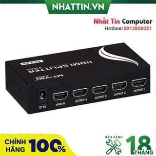 Bộ chia cổng HDMI 1 ra 4 hỗ trợ 4kx2k chính hãng VIKI MT-SP144