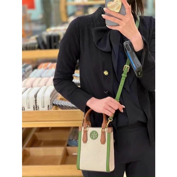 📛RẺ VÔ ĐỊCH📛TÚI TB EMBOSSED MINI TOTE MÀU MỚI