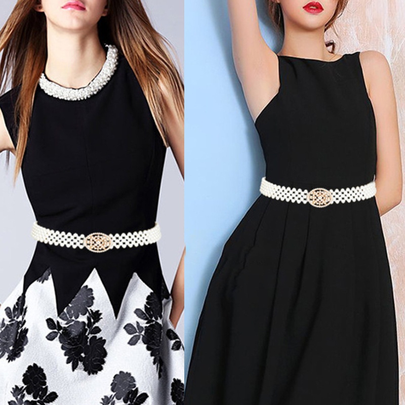 Thắt Lưng Đính Ngọc Trai Sang Trọng Cho Cô Dâu