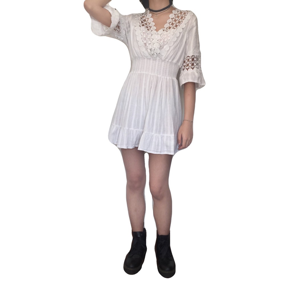 Váy/ Đầm babydoll vintage 2hand