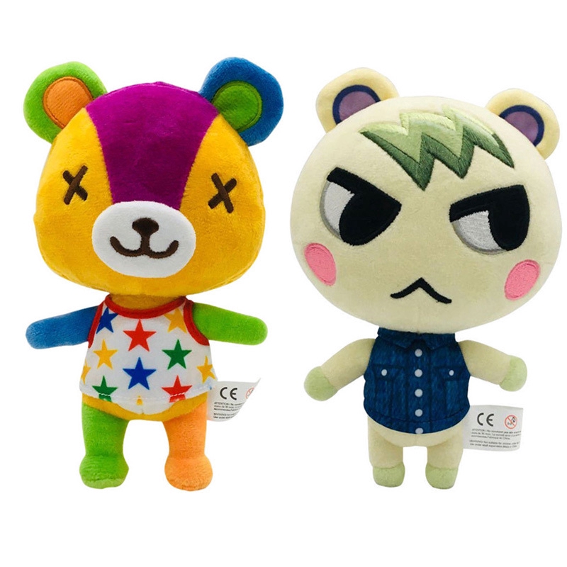 Kids Toy 20cm Animal Crossing Tom Nook KK Raymond Plush Toy Raccoon Nintendo switch Game Soft Stuffed Doll