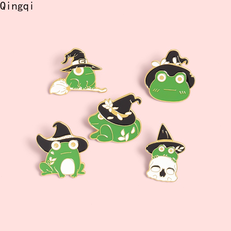 Trâm cài áo Miss Zoe hình ếch hoạt hình xinh xắn