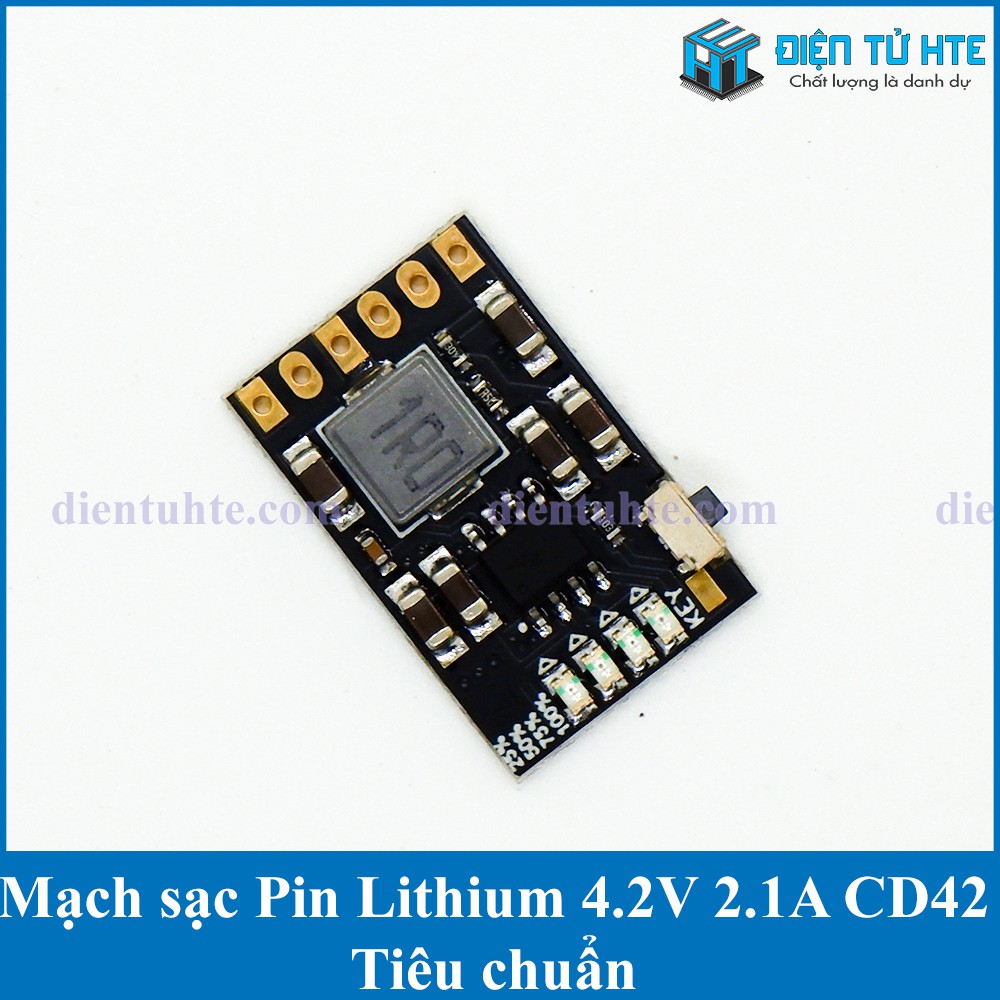 Mạch sạc - xả Pin Lithium 4.2V 2.1A MH-CD42 [HTE Quy Nhơn CN2]