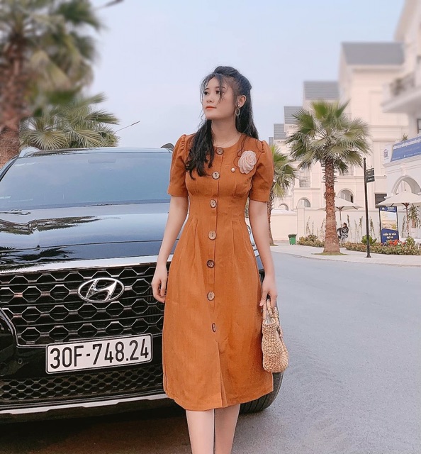 [Free Ship] Váy Ly eo hoa ngực kèm ảnh thật VLS0121043 | BigBuy360 - bigbuy360.vn